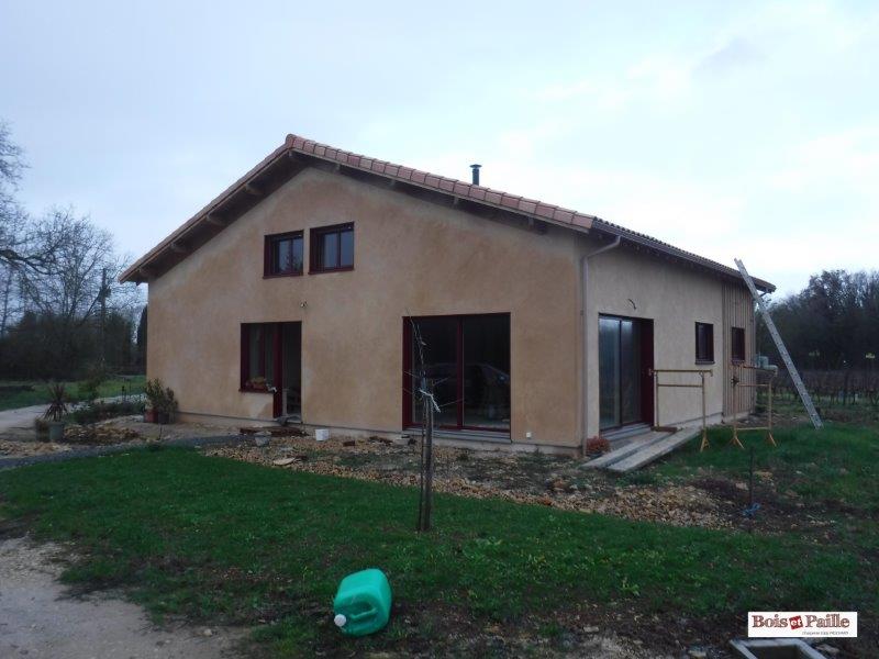 Maison bois et paille en Charentes - Juillé (16)